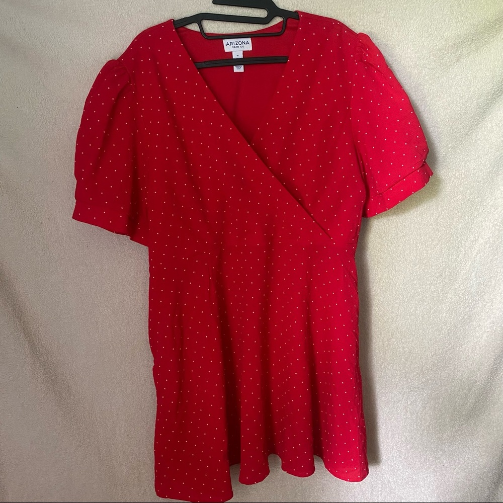 Arizona Wrap Dress with Pockets and Cap Sleeves